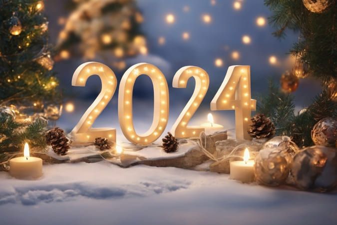 Поздравляем друзей, партнеров и покупателей с новым 2024 годом и Рождеством!